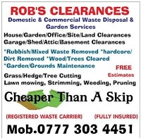 Robs Clearances { Commercial and Domestic Waste Disposal and Garden Services } 368145 Image 0